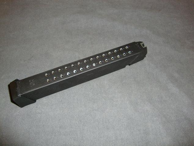 9mm 33 Round Polymer Magazine for Glock